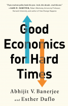 book cover for Good Economics for Hard Times
