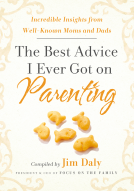 book cover for The Best Advice I Ever Got on Parenting