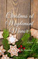 book cover for Christmas at Maplemont Manor