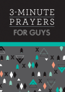book cover for 3-Minute Prayers for Guys