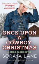 book cover for Once Upon a Cowboy Christmas