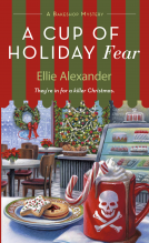 book cover for A Cup of Holiday Fear