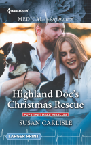 book cover for Highland Doc's Christmas Rescue
