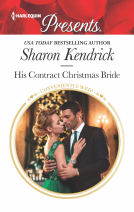 book cover for His Contract Christmas Bride