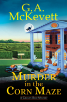 book cover for Murder in the Corn Maze