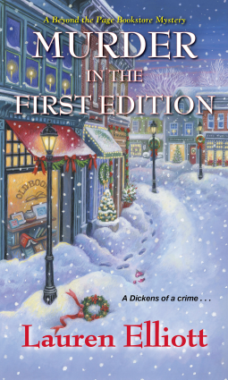 book cover for Murder in the First Edition