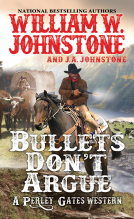 book cover for Bullets Don't Argue
