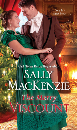 book cover for The Merry Viscount