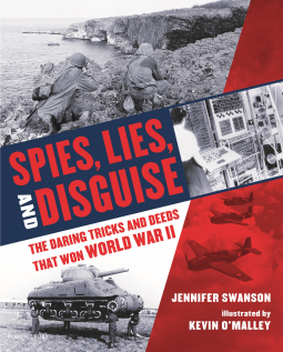 book cover for Spies, Lies, and Disguise