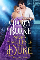 book cover for Never Have I Ever With a Duke