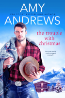 book cover for The Trouble with Christmas
