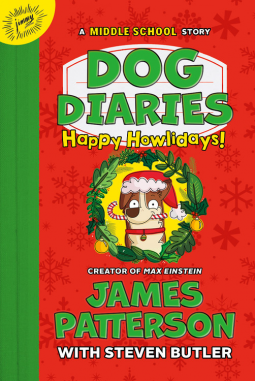 book cover for Dog Diaries: Happy Howlidays