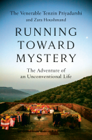 book cover for Running Toward Mystery