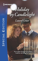 book cover for Holiday by Candlelight