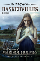 book cover for The Wolf of the Baskervilles