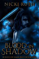book cover for Blood in Shadow: Vampire Fantasy