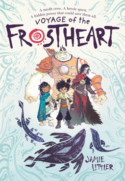 book cover for Voyage of the Frostheart