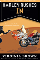 book cover for Harley Rushes In