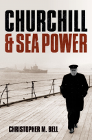 book cover for Churchill and Seapower