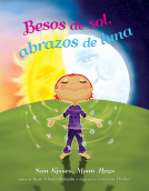 book cover for Besos de sol, abrazos de luna