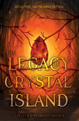 book cover for The Legacy of Crystal Island Book Two