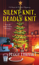 book cover for Silent Knit, Deadly Knit