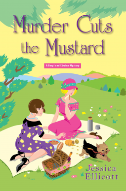book cover for Murder Cuts the Mustard