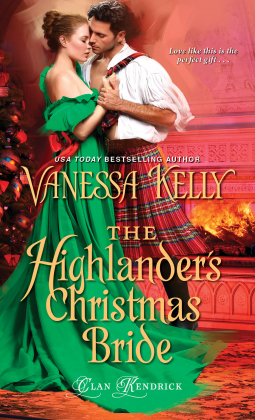 book cover for The Highlander's Christmas Bride