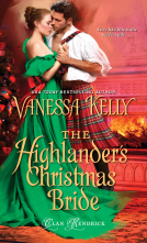 book cover for The Highlander's Christmas Bride