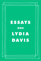 book cover for Essays One