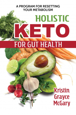 book cover for Holistic Keto for Gut Health
