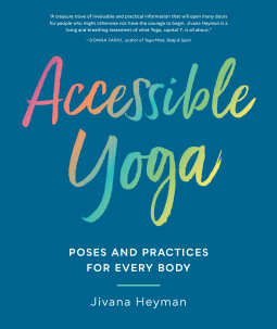 book cover for Accessible Yoga