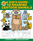 book cover for A Kid's Guide to Drawing Cartoon Animals