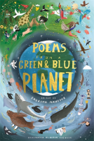 book cover for Poems from a Green and Blue Planet