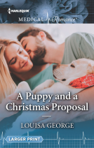 book cover for A Puppy and a Christmas Proposal