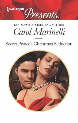 book cover for Secret Prince's Christmas Seduction