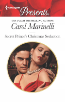 book cover for Secret Prince's Christmas Seduction