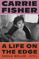 book cover for Carrie Fisher: A Life on the Edge