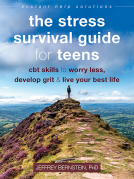 book cover for The Stress Survival Guide for Teens