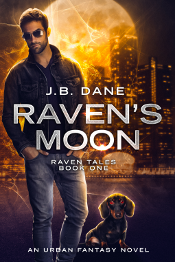 book cover for Raven's Moon