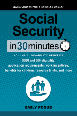 book cover for Social Security In 30 Minutes, Volume 2: Disability Benefits