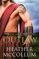 book cover for The Highland Outlaw