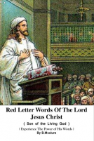book cover for Red Letter Words Of The Lord Jesus Christ