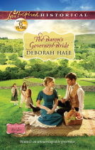 book cover for The Baron's Governess Bride