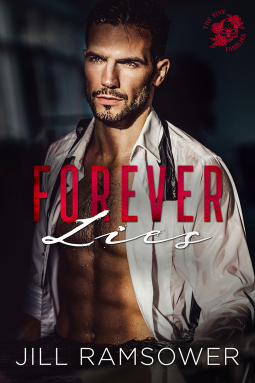 book cover for Forever Lies