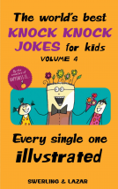 book cover for The World's Best Knock Knock Jokes for Kids Volume 4
