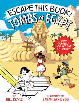 book cover for Escape This Book! Tombs of Egypt