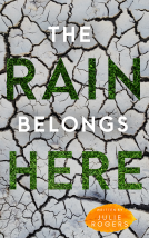 book cover for The Rain Belongs Here