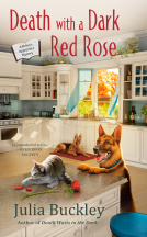 book cover for Death with a Dark Red Rose