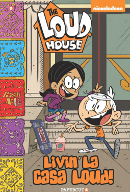 book cover for The Loud House #8